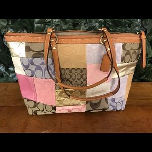 Authentic Coach Patchwork Purse